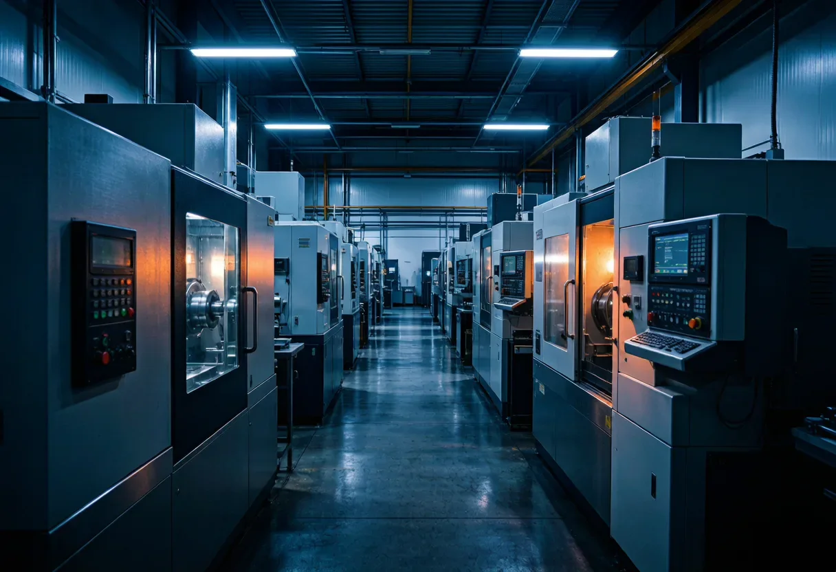 JSAMT workshop — multiple CNC machining centers